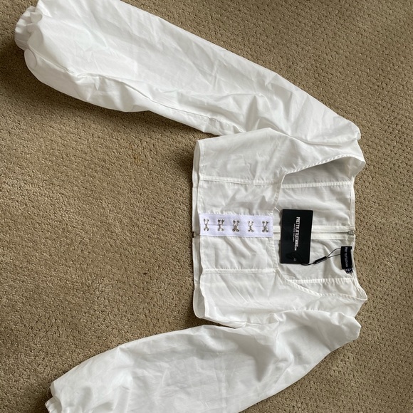 PrettyLittleThing Tops - Crop pirate shirt